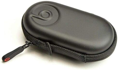 Earbud/Earphone Case Hard Pouch Compatible with Airpods Buds, Power Beats Wireless 2, Tour, SoundSport, JLab, Turbine, BeatsX, iBeats, Gratitude, Lady Gaga, JBL, Diddy, DNA Portable - Black in Saudi Arabia