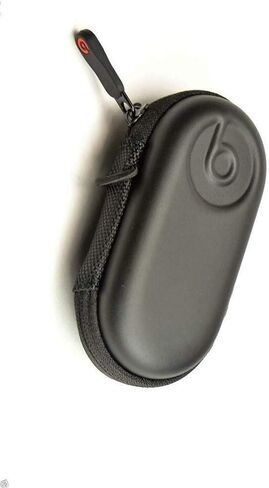 Earbud/Earphone Case Hard Pouch Compatible with Airpods Buds, Power Beats Wireless 2, Tour, SoundSport, JLab, Turbine, BeatsX, iBeats, Gratitude, Lady Gaga, JBL, Diddy, DNA Portable - Black in Saudi Arabia