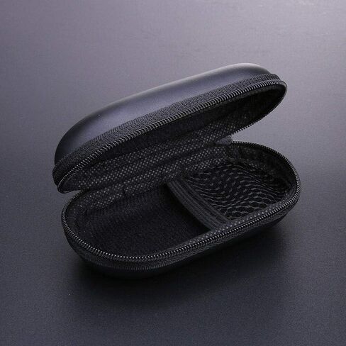 Earbud/Earphone Case Hard Pouch Compatible with Airpods Buds, Power Beats Wireless 2, Tour, SoundSport, JLab, Turbine, BeatsX, iBeats, Gratitude, Lady Gaga, JBL, Diddy, DNA Portable - Black in Saudi Arabia