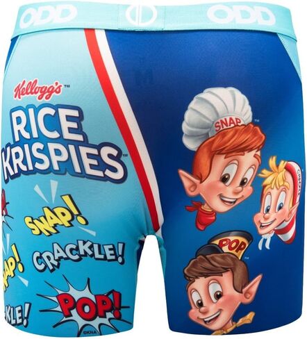 Odd Sox، سراويل داخلية للرجال، رقائق Kellogg's Frosted، مطبوعات حبوب Froot Loops in Saudi Arabia