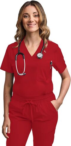 Green Town Women's Tuck-In Top/Jogger Scrub Set Medical Nursing GT 4FLEX Top and Pant in Kuwait