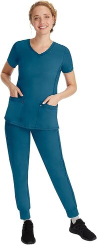 Healing Hands Jogger Scrubs for Women Six Pocket Tara Scrub Pant 9233 Purple Label in Saudi Arabia