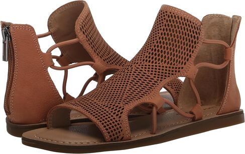 Lucky Brand Women's BARTEGA Flat Sandal, Sunburn, 6 in Saudi Arabia
