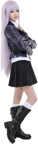 مجموعة زي مدرسي نسائي من Cosplay.fm مع غطاء للرأس وتدفئة الساق in Kuwait