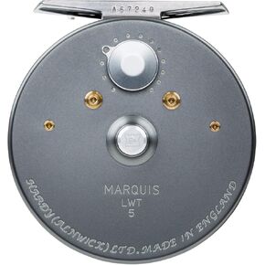 Hardy Marquis LWT Fly Fishing Reel - Right/Left Reel Handle Position - Gun Metal