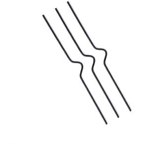 TruBind 6 inch Wire Calendar Hangers | Black | Ideal for Calendars 6 to 9 inches | 100 Pack