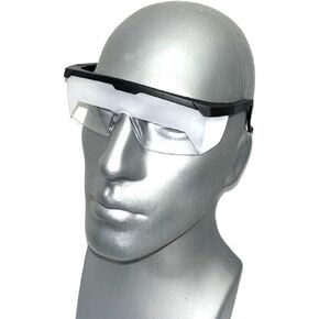 Fog goggles (Foggles) with adjustable temples for IFR training