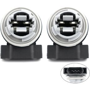 Turn Signal and Front Parking Lamp Socket Set Kit for Jeep 1997-2006 Wrangler TJ & Unlimited, 1999-2001 Cherokee XJ (97-06)