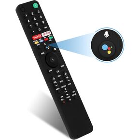 RMF-TX500U Smart TV Remote Applicable for Sony TV XBR/KD/XR Series Voice Remote, Universal Voice Remote for Sony TV/Bravia TV X900H X950G X800H X850G 55A8H X75CH Etc w/one Year Full Warranty