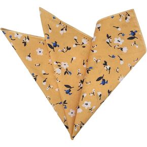 Kebocis Men's Floral Pocket Square Handkerchief for Men in Saudi Arabia
