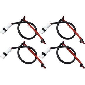 X AUTOHAUX 4pcs 98761267601 99761275700 99761275500 Front Rear Brake Pad Electronic Wear Sensor for Porsche Cayman 2006-2012 Boxster 2005-2012