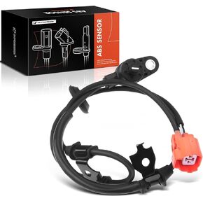 A-Premium ABS Wheel Speed Sensor Compatible with Acura & Honda Models - MDX 2003-2006, Pilot 2005, V6 3.5L, Sport Utility - Front Left Driver Side, Replace# 57455-S3V-A11, 57455S3VA11