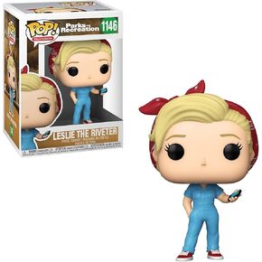 Funko POP TV: Parks and Rec - Leslie The Riveter, Multicolor (56170)
