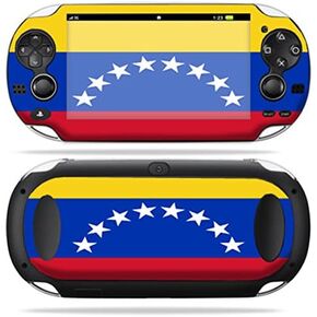 MightySkins Skin Compatible with PS Vita PSVITA Playstation Vita Portable wrap Sticker Skins Venezuelan Flag