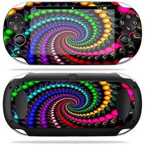 MightySkins Skin Compatible with PS Vita PSVITA Playstation Vita Portable wrap Sticker Skins Trippy Spiral