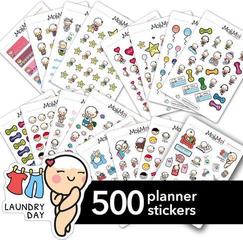 STICKERS for Life Planner, My Happy Planner, Cute Stickers, kawaii stickers, Eclp Stickers, Erin Condren Planner Stickers, Kikki Stickers, Kikki K (workout 1) in Saudi Arabia