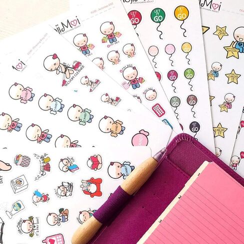 STICKERS for Life Planner, My Happy Planner, Cute Stickers, kawaii stickers, Eclp Stickers, Erin Condren Planner Stickers, Kikki Stickers, Kikki K (workout 1) in Saudi Arabia