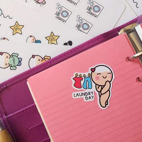 STICKERS for Life Planner, My Happy Planner, Cute Stickers, kawaii stickers, Eclp Stickers, Erin Condren Planner Stickers, Kikki Stickers, Kikki K (workout 1) in Saudi Arabia