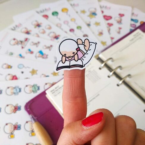 STICKERS for Life Planner, My Happy Planner, Cute Stickers, kawaii stickers, Eclp Stickers, Erin Condren Planner Stickers, Kikki Stickers, Kikki K (workout 1) in Saudi Arabia