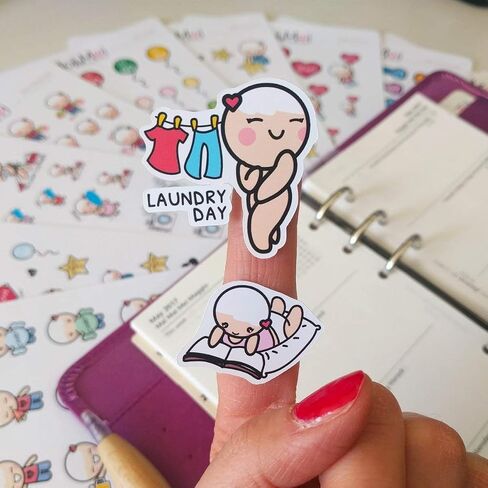 STICKERS for Life Planner, My Happy Planner, Cute Stickers, kawaii stickers, Eclp Stickers, Erin Condren Planner Stickers, Kikki Stickers, Kikki K (workout 1) in Saudi Arabia