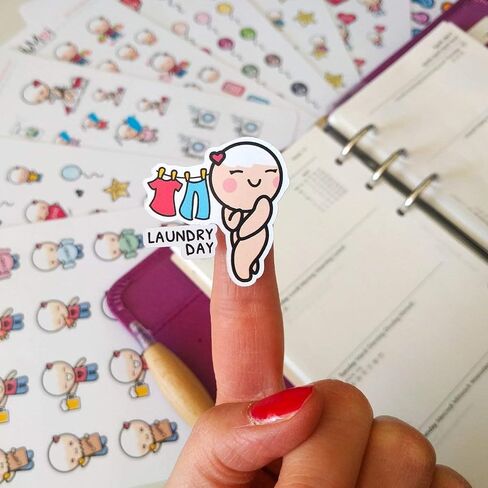 STICKERS for Life Planner, My Happy Planner, Cute Stickers, kawaii stickers, Eclp Stickers, Erin Condren Planner Stickers, Kikki Stickers, Kikki K (workout 1) in Saudi Arabia