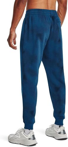 Under Armour Men's Rival Fleece Printed Joggers in Kuwait