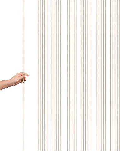 30PCS Bamboo Dowel Rods for Crafts – 1/8 x 36 Inch Dowel Rods Unfinished Wooden Dowel Sticks for Crafting Bamboo Long Wooden Sticks for Crafting Wood Rod Wood Sticks for Crafts DIY Projects in Kuwait