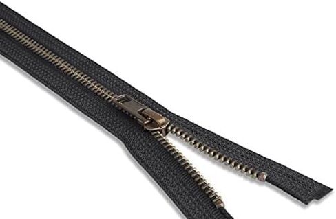 Zipper Antique Brass Jean Zipper 9" Color Army Green 9 inch Zippper Teeth Width 5 mm in Saudi Arabia