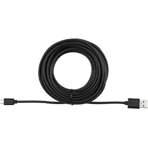 Smays 25 ft Micro USB Cable Replacement for Wyze Cam, Nest Camera - Extra Long Extension Power Cord (Black)