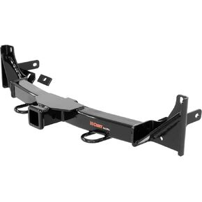 CURT 31076 2-Inch Front Receiver Hitch, Select Toyota 4Runner, GLOSS BLACK POWDER COAT