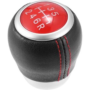 X AUTOHAUX Car Manual Gear Stick Shift Knob 6 Gear for Subaru Forester 2010-2018 Impreza WRX STI 2009-2018 Outback 2010-2019 Car Shift Head