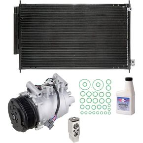A/C Kit w/AC Compressor Condenser & Drier For Acura TSX 2004 2005 2006 2007 2008 - BuyAutoParts 60-80504R6 New