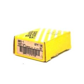 10 New BUSSMANN BBS-1 FUSES BBS1