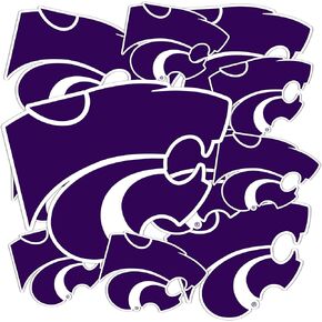 Desert Cactus Kansas State University Stickers Wildcats Vinyl Decals Laptop Water Bottle Car Scrapbook T3 (Type 3-1)