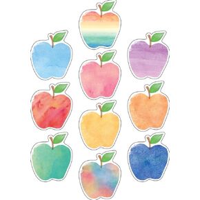 Watercolor Apples Accents