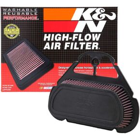 K&N Engine Air Filter: High Performance, Premium, Powersport Air Filter: Fits 1999-2009 YAMAHA (YZF R6S, YZF R6) YA-6001