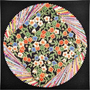 Japanese Mino Washi Traditional Chiyogami Washi Paper, Colorful Yuzen Origami Paper,Assorted Design, 5.9 in 40 Sheets