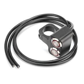 Handlebar Headlight Dual Switch Spot Light LED Waterproof Handlebar Headlight Switch 25mm