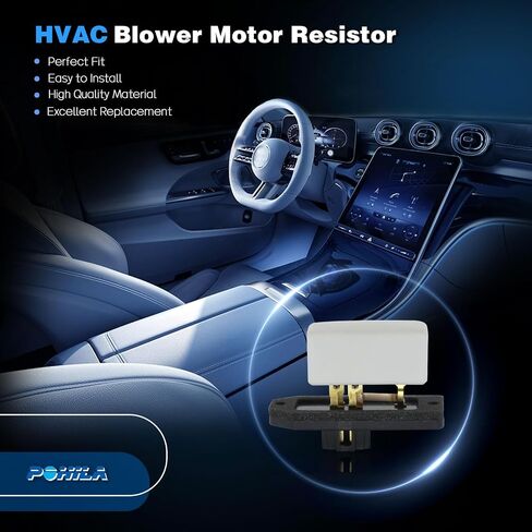 4720278 HVAC Fan Blower Motor Resistor Compatible with 1994-2008 Dodge Ram 1500 2500 3500 Pickup | 1993-1999 Jeep Grand Cherokee Replaces 973-020, 68004241AA, 5012212AA in Saudi Arabia
