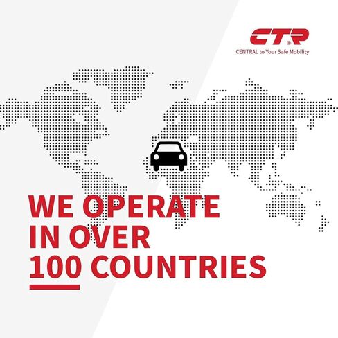 CTR CE0488 [OE Supplier] Outer Tie Rod End Compatible with Mazda Vehicles - Replaces N243-32-280 in Kuwait