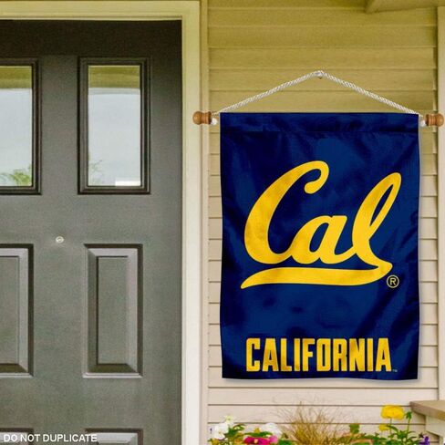 لافتة شعار Cal Berkeley Golden Bears Cal مع عمود معلق in Saudi Arabia