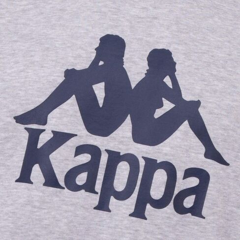 Kappa Sertum RN Sweatshirt 703797-18M, Mens, Grey Melange, L in Saudi Arabia