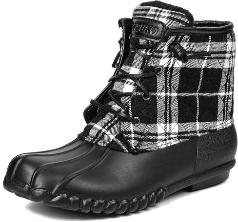 DKSUKO Women's Waterpoof Loafer Shoes Slip On Flat Duck Shoes in Kuwait