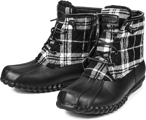 DKSUKO Women's Waterpoof Loafer Shoes Slip On Flat Duck Shoes in Kuwait