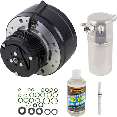 AC Compressor & A/C Kit For Chevy S10 S-10 Blazer GMC Sonoma Jimmy S15 S-15 4.3L V6 1994 1995 - BuyAutoParts 60-80306RK New in Saudi Arabia