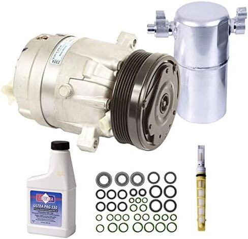 لضاغط التيار المتردد Buick LeSabre & Pontiac Bonneville OEM مع طقم إصلاح مكيف الهواء - BuyAutoParts 60-83124RN NEW in Kuwait