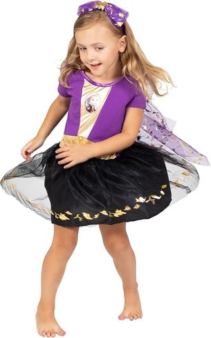 Disney Frozen Princess Anna Elsa Girls Gown and Headband Toddler to Big Kid in Kuwait