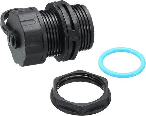 MECCANIXITY RJ45 وصلة تركيب لوحة، IP68 محمية لوحة صناعية مثبتة على حاجز إيثرنت LAN تمر عبر موصل CAT6/CAT5E/CAT5، حزمة من 2 in Kuwait
