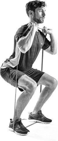Resistance Band Exercise Loop Cords - by FILA Accessories | Superband for Assisted Pull Ups, Speed and Bodyweight Strength Training (Available in Light, Medium, Heavy - Sold Separately) in Saudi Arabia