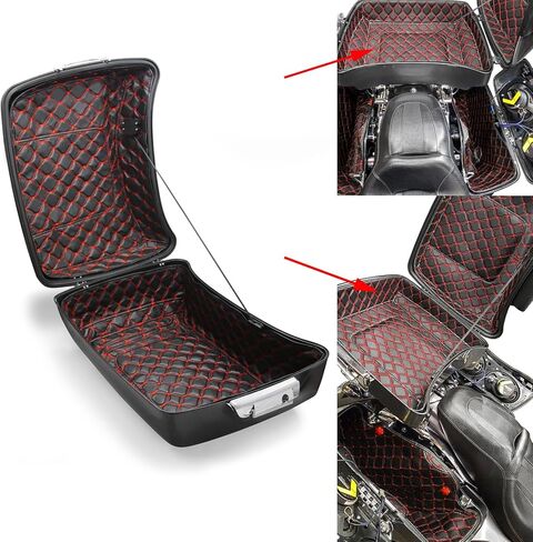 بطانات حزمة السفر من Road King Tour لـ Harley Touring Stitching Touring Pak إدراجات Electra Special FLHRXS Street Glide Ultra Limited 2014-2023 in Kuwait